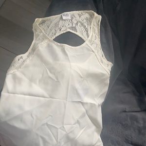 Camisole with open back